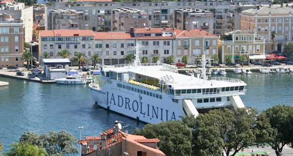 Getting to Zadar - Ferry