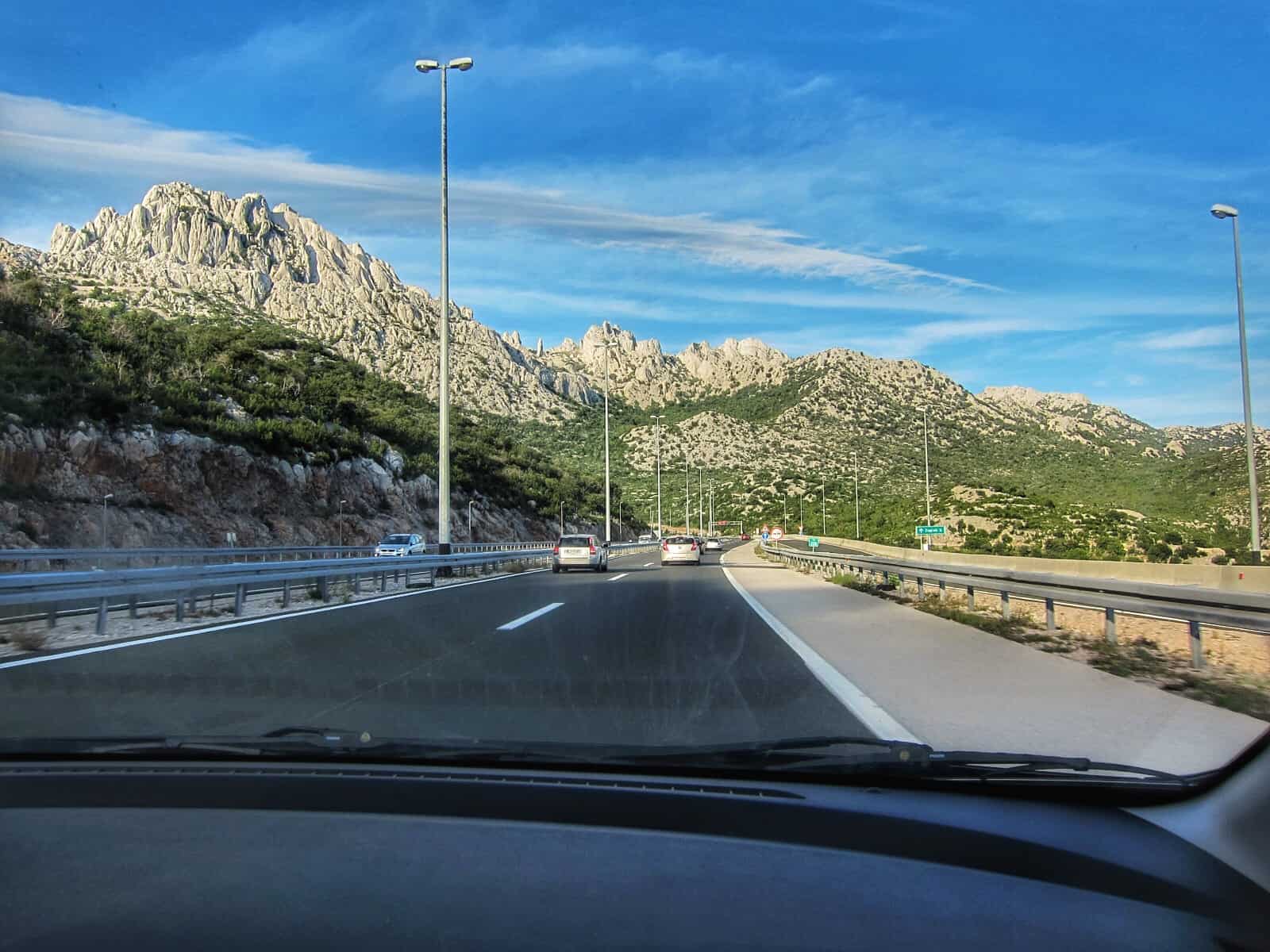 Driving in Croatia