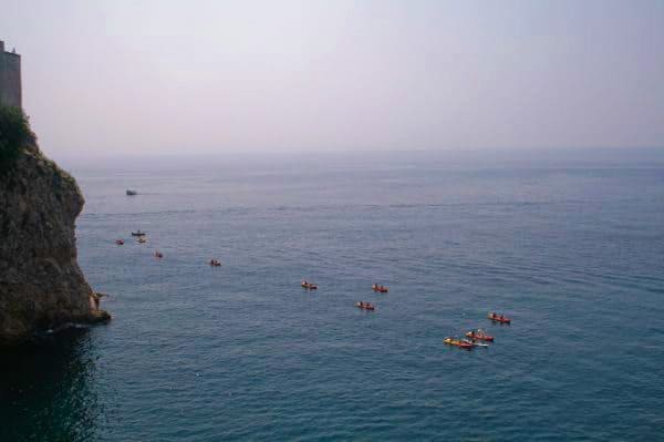 Dubrovnik Photos - Sea kayakers