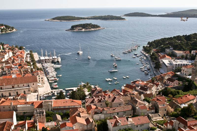 Top Ten Destinations in Croatia - Hvar Town