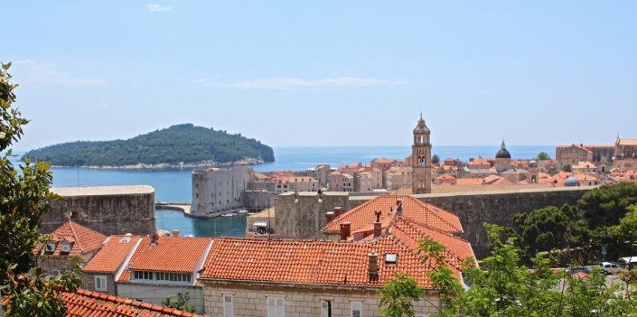 Photos of the Elafiti Islands - Dubrovnik Old Town (view from start of cable car)