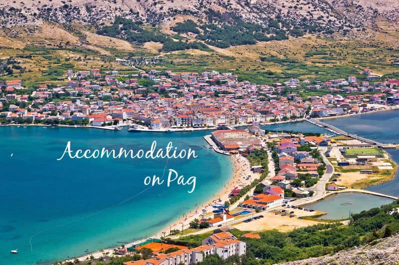 Accommodation on Pag