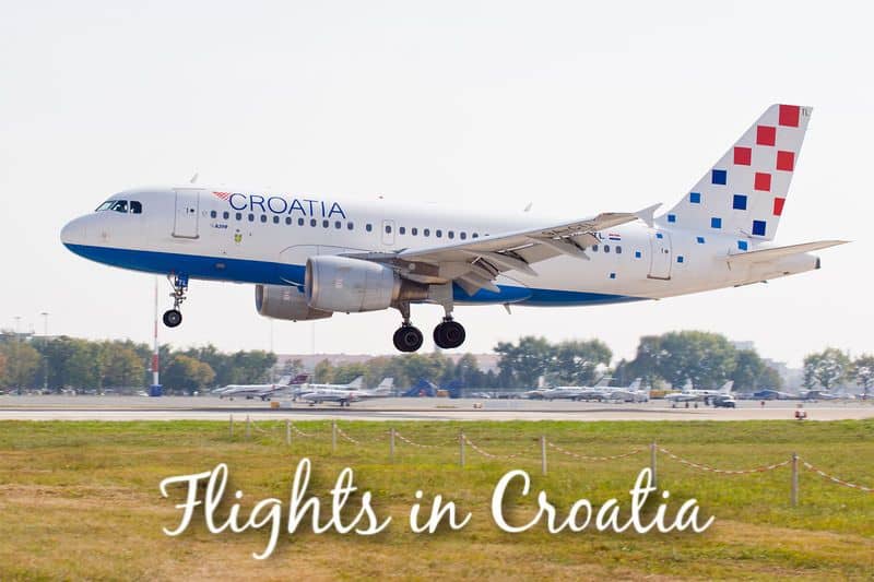 Flights in Croatia