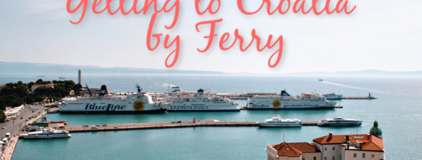 Getting to Croatia by Ferry FB