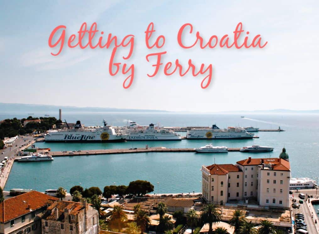 Getting to Croatia by Ferry