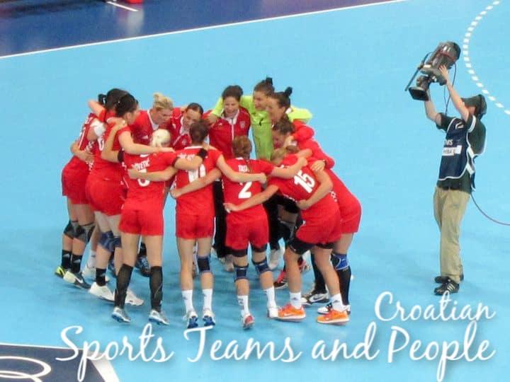 Croatian Sports Teams and People