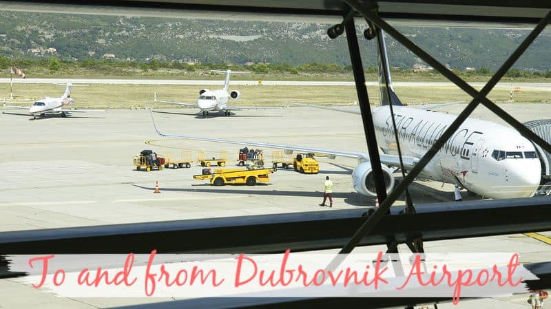 To and From Dubrovnik Airport