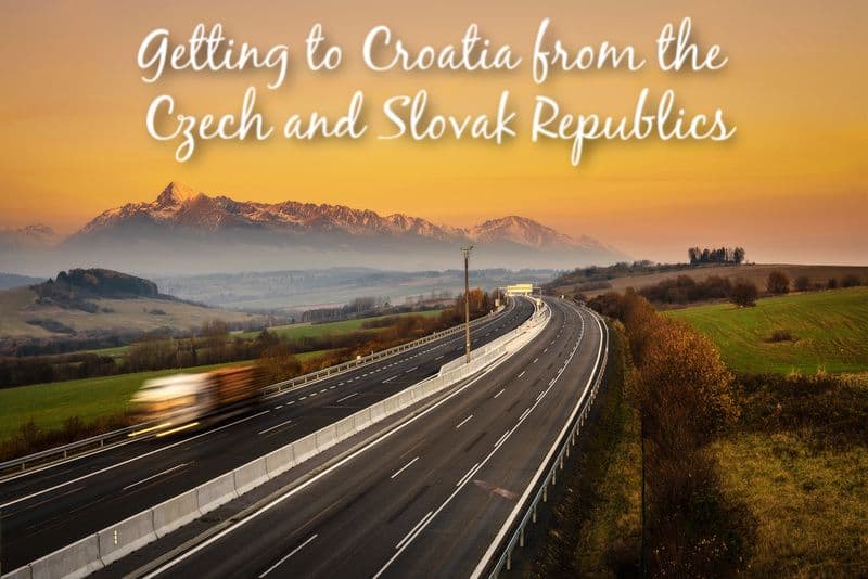 Getting to Croatia from the Czech and Slovak Republics