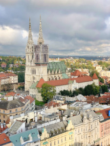 Zagreb Photos - Zagreb Cathedral from above