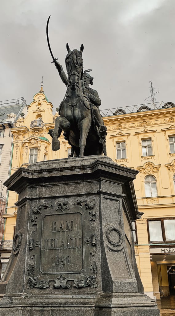 Zagreb Photos - Ban Jelacic Statue