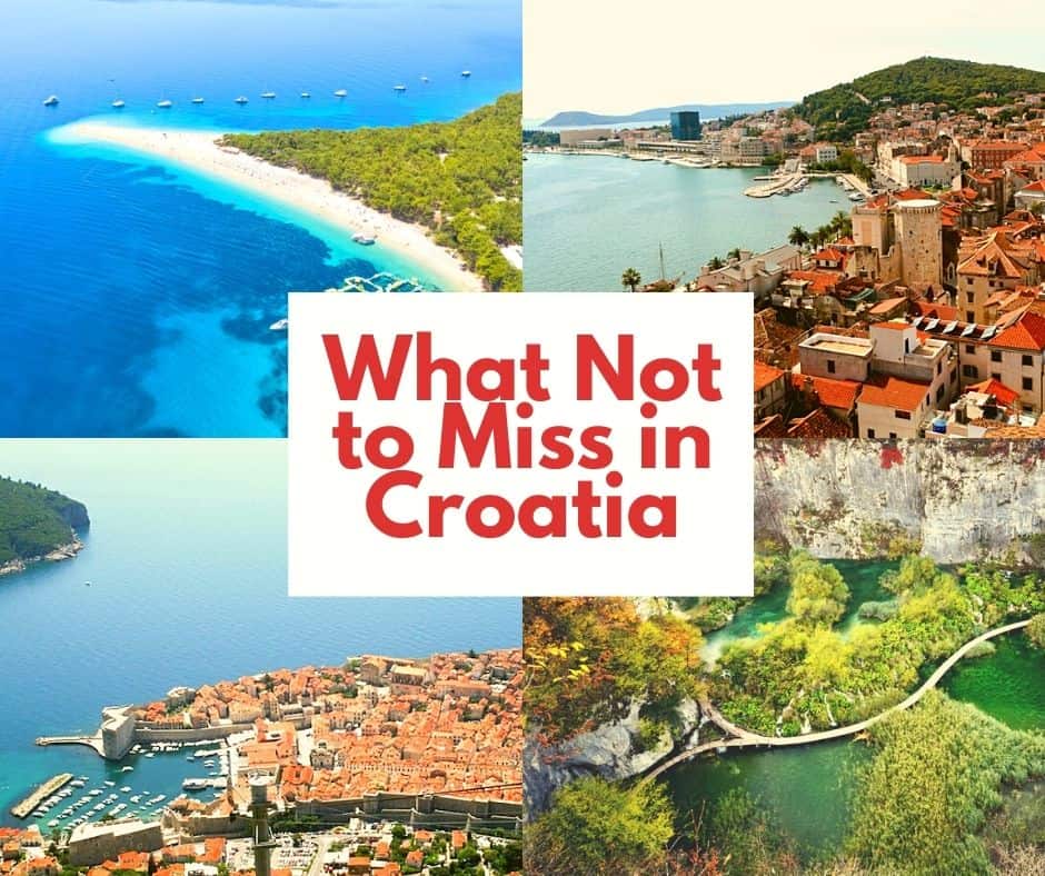 What Not To Miss in Croatia FB