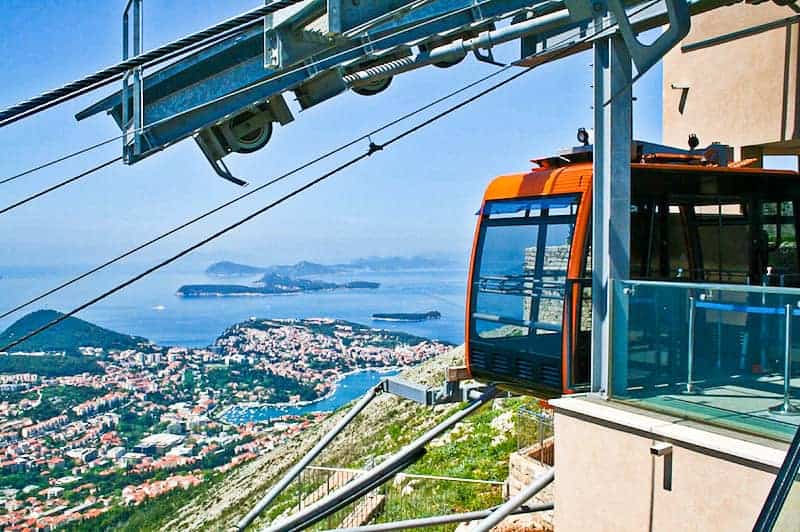 Public Transport in Dubrovnik - Dubrovnik Cable Car