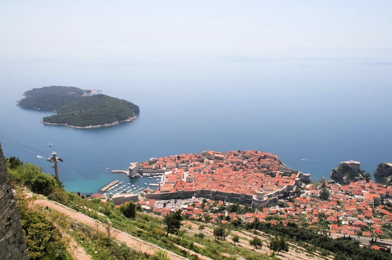 View from Mount Srd, Dubrovnik
