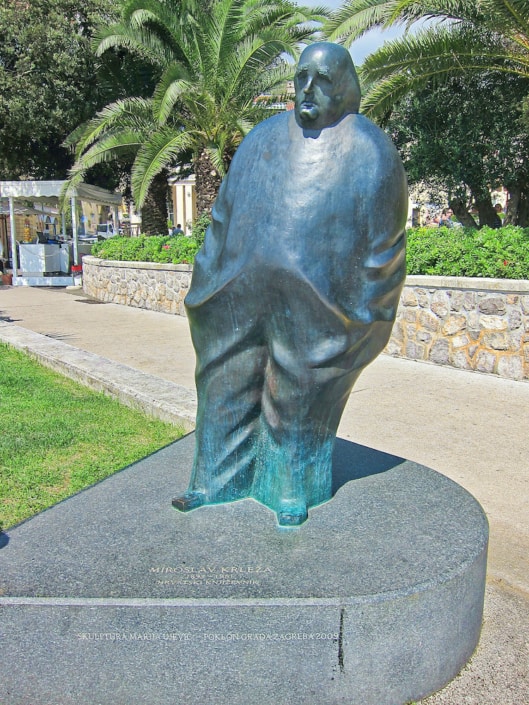 Miroslav Krleza statue, Opatija