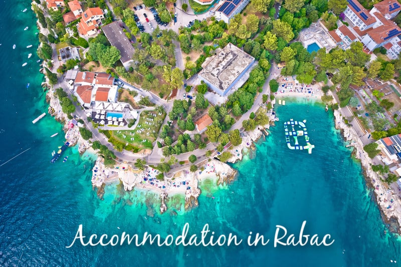 Accommodation in Rabac