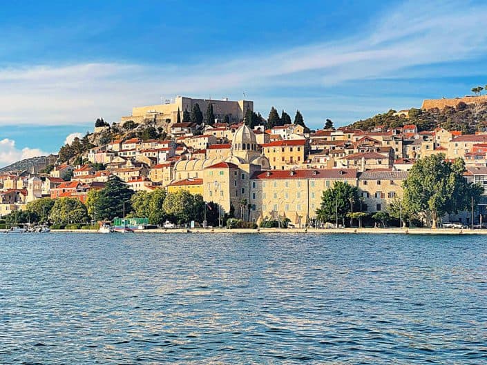 Photos of Sibenik - View of St James's Cathedral from the sea