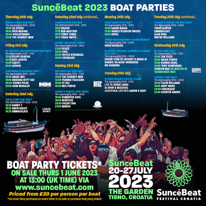 SunceBeat Boat Parties
