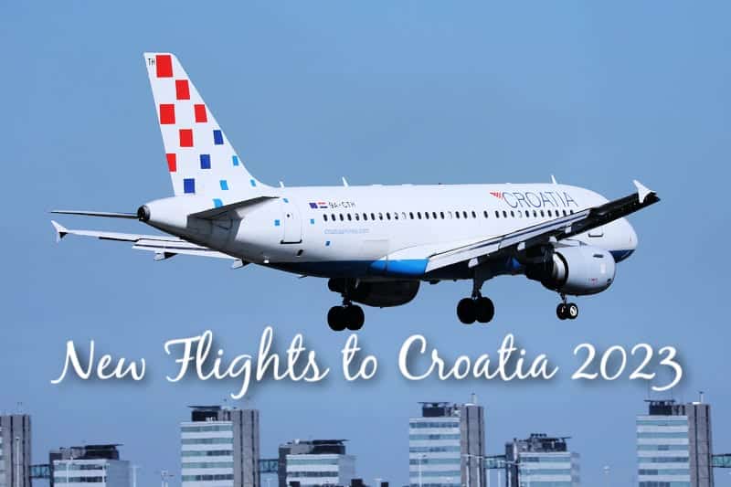 New Flights to Croatia 2023
