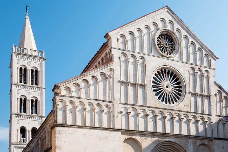 Two Days in Zadar - Cathedral of St Anastasia and Bell tower