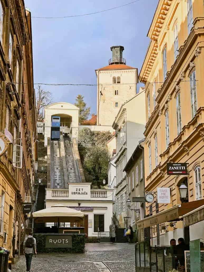 15 Things you may not know about Croatia - Zagreb Funicular