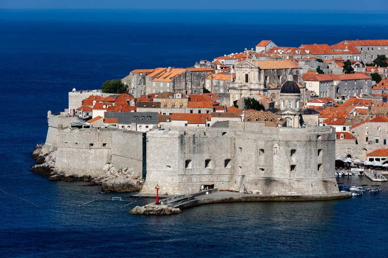 St John Fortress, Old Town Walls Dubrovnik