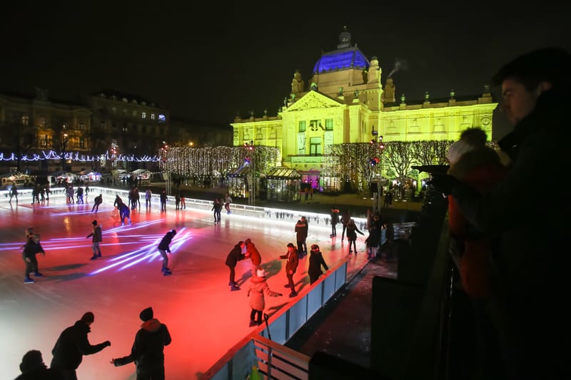Advent in Zagreb - Ice Park - Ice Rink
