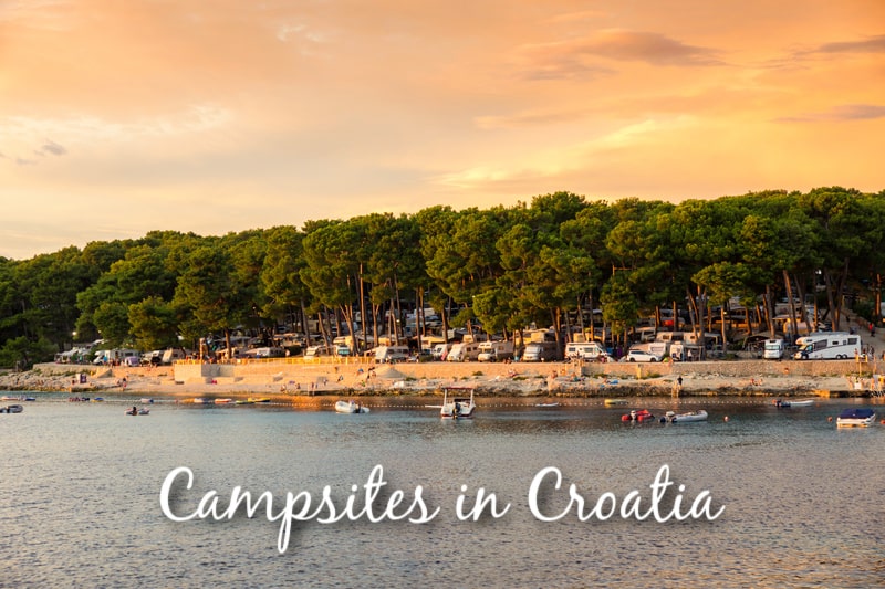 Campsites in Croatia