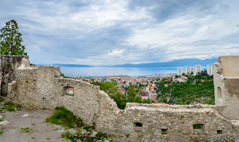 View from Trsat Castle
