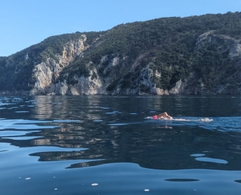 Open water swimming in Croatia - Cres