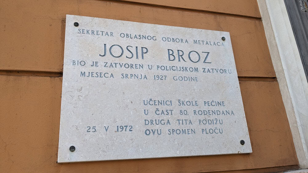 Site of Tito's detention in Rijeka