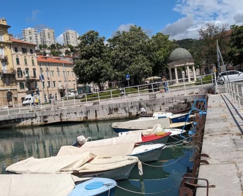 Tito Square, Rijeka, Croatia