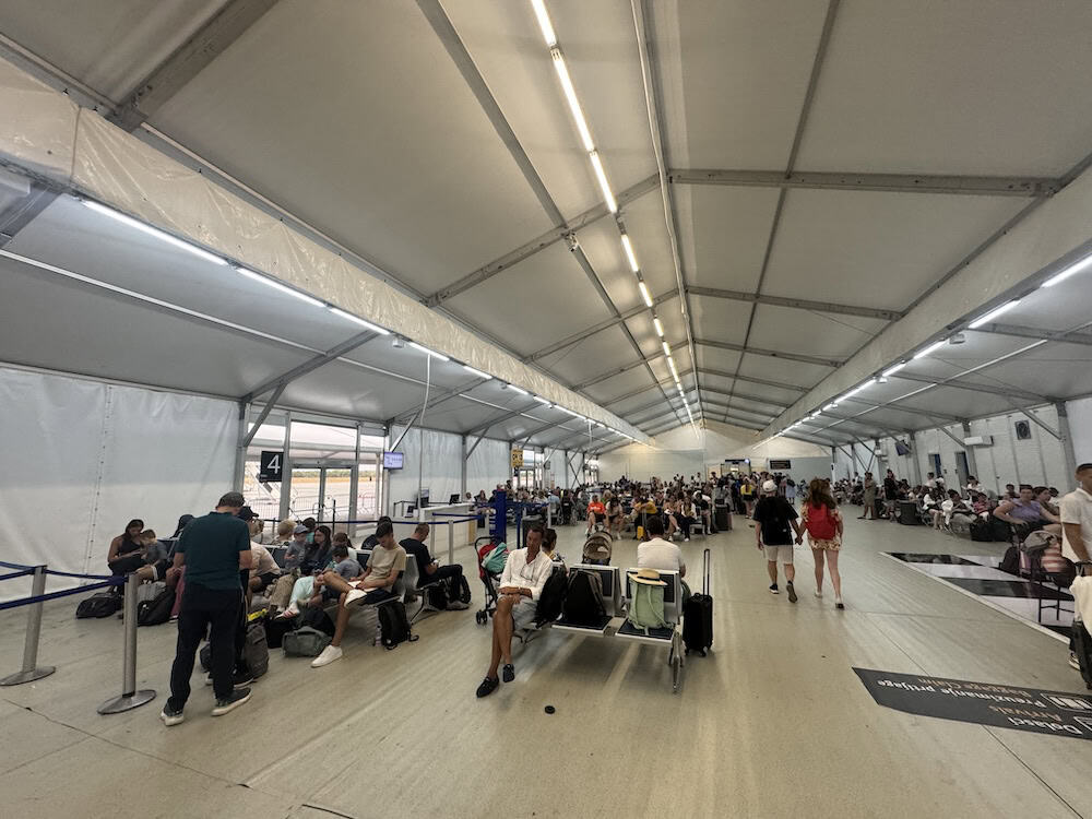 Warehouse styling at Zadar Airport