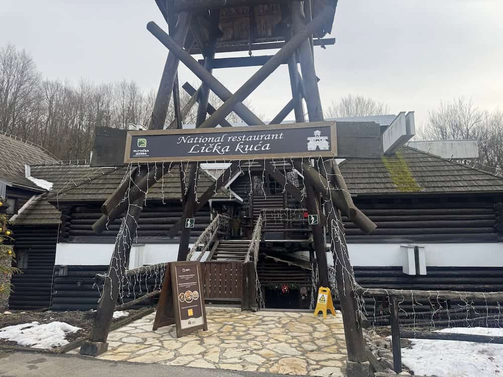 Licka Kuca Restaurant, next to Plitvice Lakes National Park