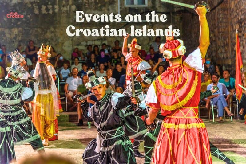 Events on the Croatian Islands