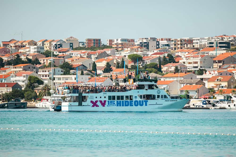 An epic boat party at Hideout Festival