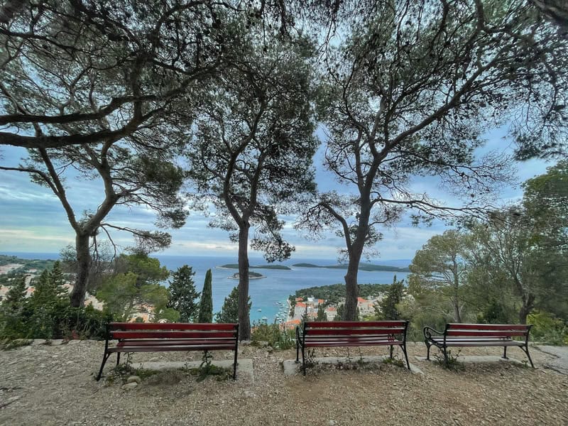 How to spend the Easter Holidays in Croatia - A pretty view on the island of Hvar