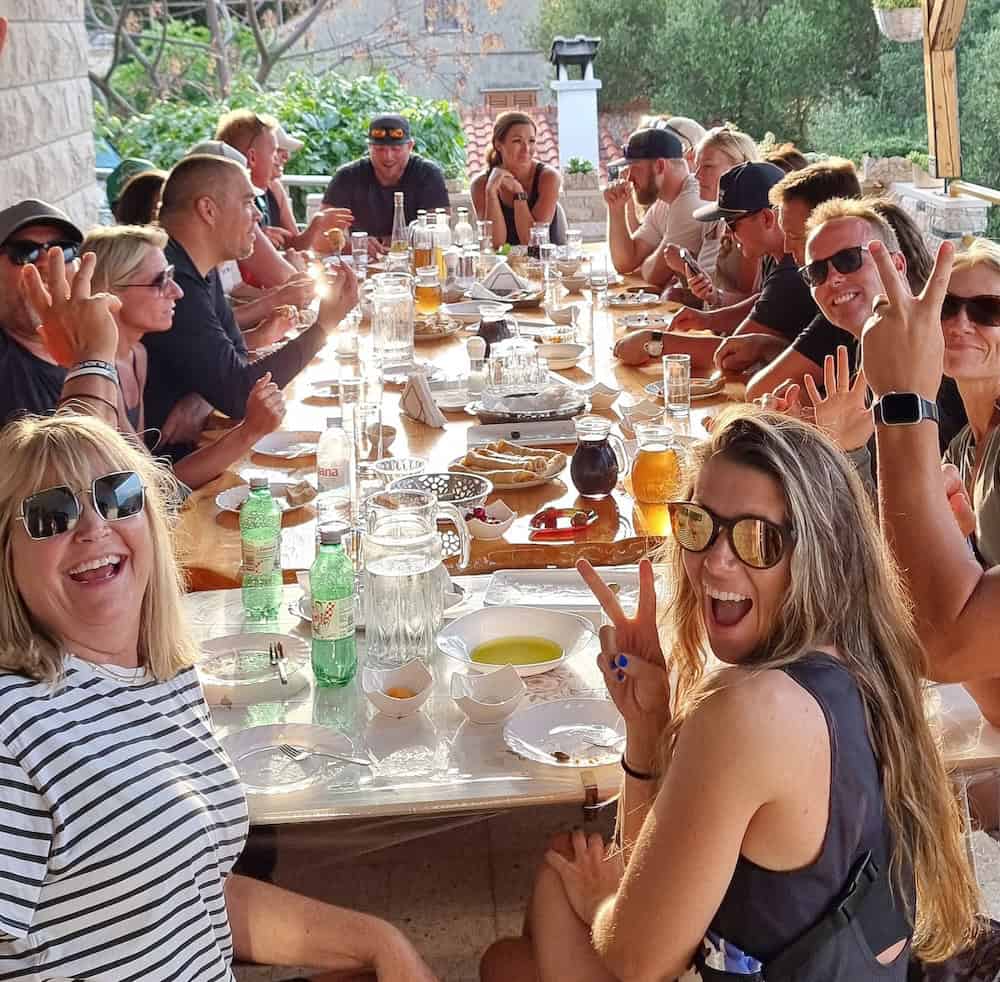 Korcula Buggy Official's happy guests