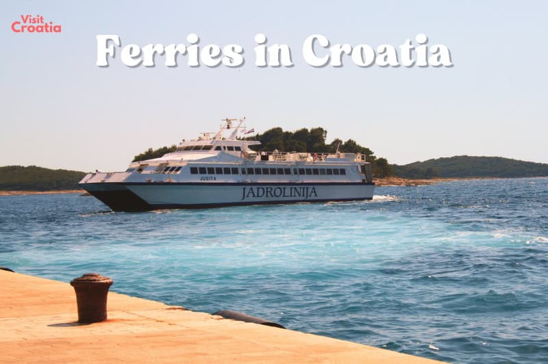 Ferries in Croatia