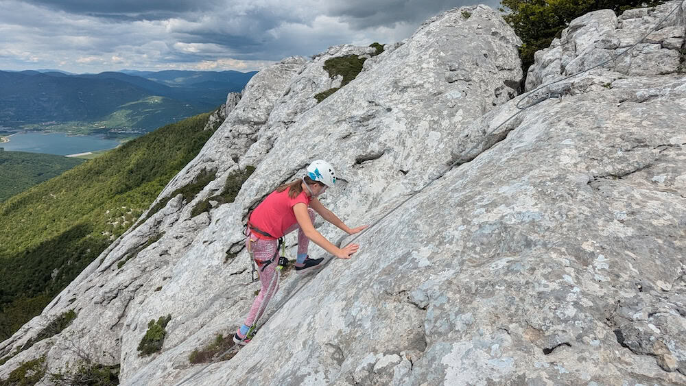 Climbing in Dalmatia