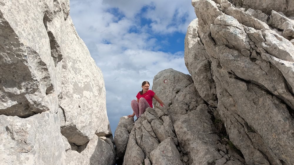 Bat Ferrata in Dalmatia - The not so easy way down