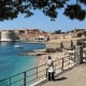 Croatia in the off-season - a beautiful view of Dubrovnik Old Town