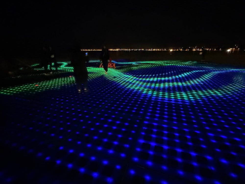 The Greeting to the Sun installation in Zadar