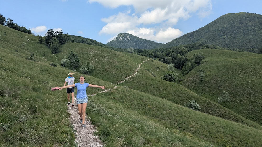 Hiking around Rijeka - Descending-from-Hahlic