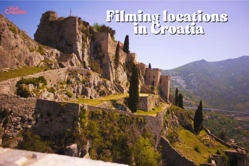 Filming locations in Croatia - Klis Fortress near Split