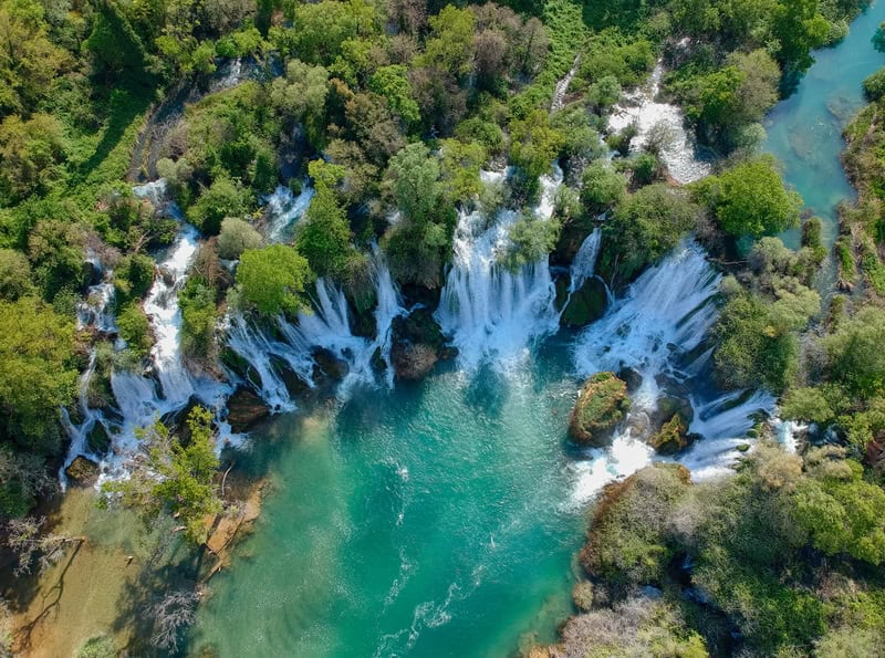 Kravica Waterfalls in Bosnia & Hercegovina