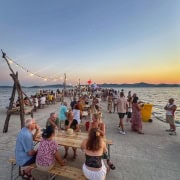 night-of-the-full-moon-01 People enjoying themselves at the Full Moon Festival in Zadar