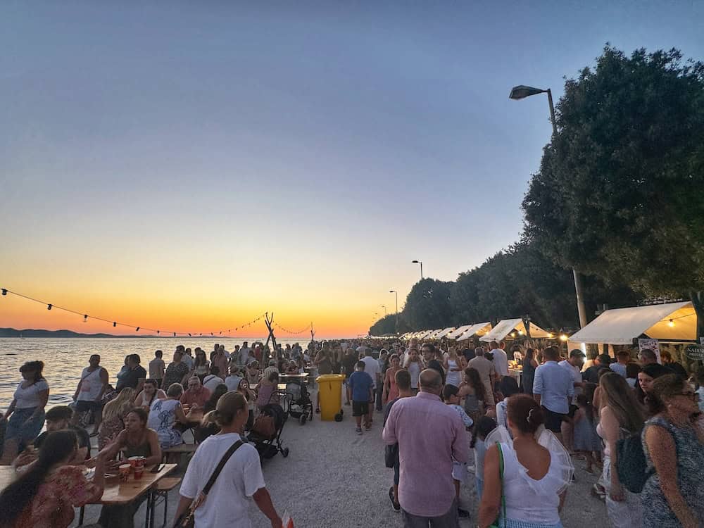 Full Moon Festival, Zadar - stalls