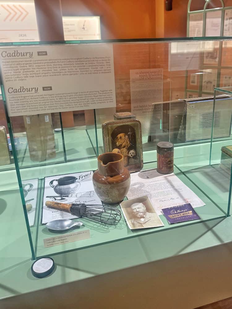 Cadbury display in the Museum of Chocolate, Zagreb