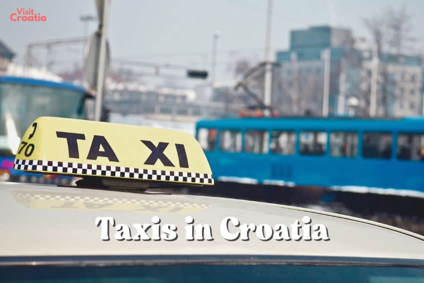 Taxis in Croatia