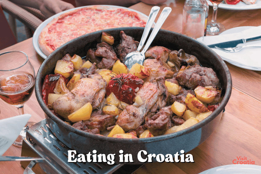 Eating in Croatia